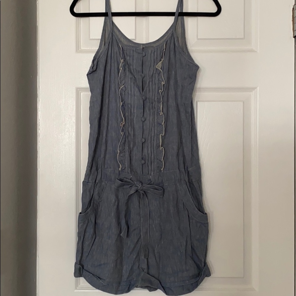 Denim romper from Japan